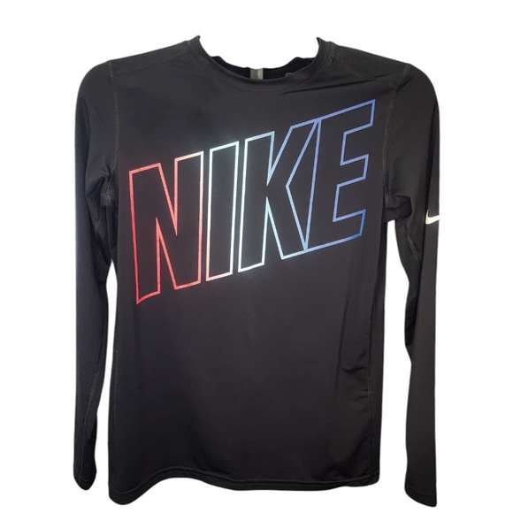 Nike Dri-Fit Long Sleeve Shirt, Boys XL - Picture 1 of 3